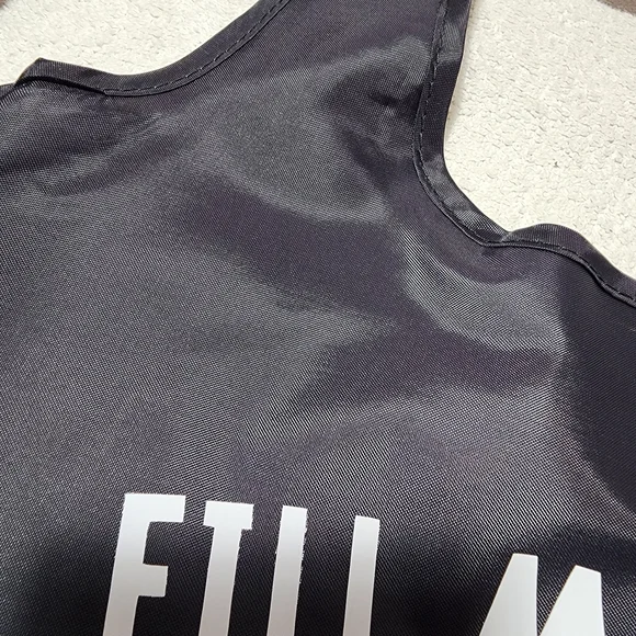 Beach Bag - 'Fill My Days with Lake Water and Sunshine' - Blue & Gold Handmade - Picture 3 of 6